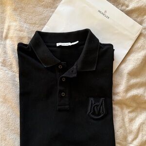 Moncler Classic Black Polo